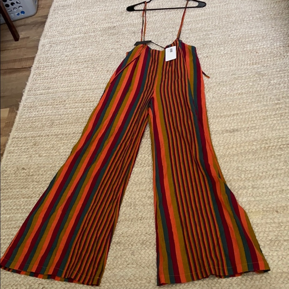 Lucca Couture Far Out Suspender Pant